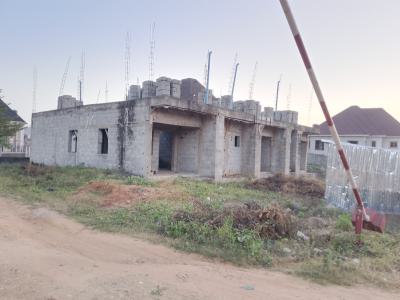 Block of 3 (two Bedroom Terrace) Carcass, Scc Road, Ushafa, Bwari, Abuja, Terraced Duplex for Sale