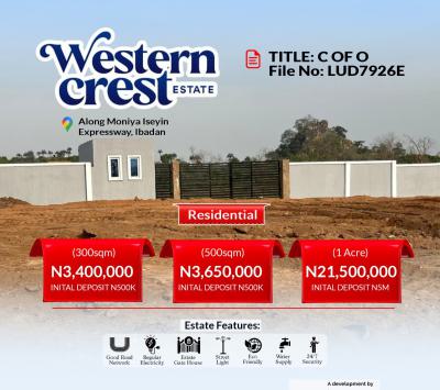 500sqm Land Facing The Expressway, Moniya, Ibadan, Oyo, Mixed-use Land for Sale