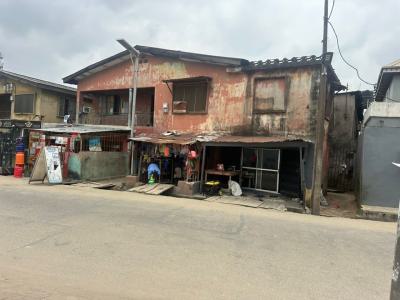 Demolishable One Storey House for Residential-commercial Development, Itire, Surulere, Lagos, Mixed-use Land for Sale