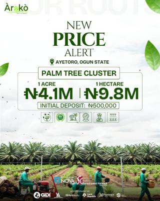 Farm Land, Avetoro, Ogun, Abeokuta South, Ogun, Commercial Land for Sale