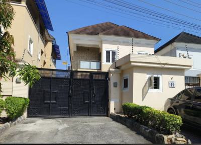 Well Maintained 4bedroom Fully Detached Plus 2bq, Lekki Phase1 Lagos, Lekki, Lagos, Detached Duplex for Rent