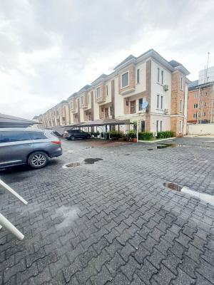 Well Built Serviced 4 Bedroom Terrace with Pool and Bq, Chevron, Lekki, Lagos, Terraced Duplex for Rent