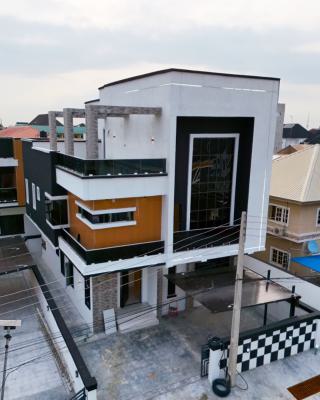 Fully Automated Smart 6 Bedroom Fully Detached Duplex, Penthous, Bq,, Bera Estate Off Chevron Drive, Lekki Lagos., Vgc, Lekki, Lagos, Detached Duplex for Sale