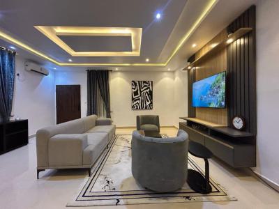 4 Bedroom Fully Detached Self Compound Duplex with 2 Living Rooms, Lekki Phase 1, Lekki, Lagos, Flat / Apartment Short Let