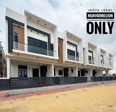 Lovely 3 Bedroom Terrace Duplex with Bq, Ikota, Lekki, Lagos, Terraced Duplex for Sale