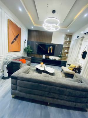 Beautiful Furnished 4 Bedrooms Terrace Duplex with an Inverter, Orchid Road Lekki, Lekki Phase 2, Lekki, Lagos, Terraced Duplex for Rent