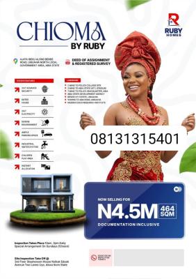 Plots of Affordable Land at a Promo Offer, Ajata Ibeku Along Bende Road, Umuahia, Abia, Land for Sale