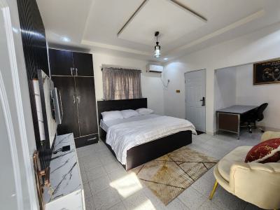 Brand New Luxury, Fully Furnished & Spacious Studio Apartment — Works and Housing Estate, Karu, Abuja