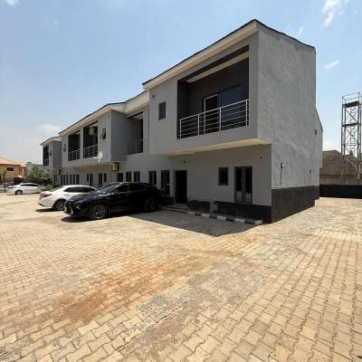 Well Built 4 Bedroom Terrace Duplex Corner Unit + 1 Bq, Kado, Abuja, Terraced Duplex for Rent