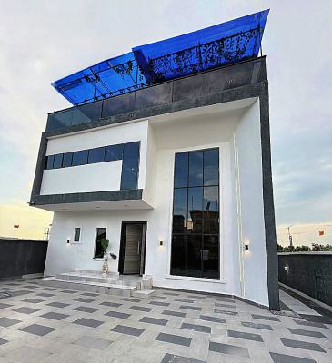 Contemporary 4 Bedroom Duplex with Cinema and Roof Top Terrace, Agip Estate, Rumueme, Port Harcourt, Rivers, Detached Duplex for Sale