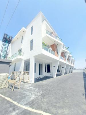 Newly Built 5 Units of 4 Bedroom Terrace with Bq in a Gated Estate, Ikate, Lekki, Lagos, Terraced Duplex for Sale