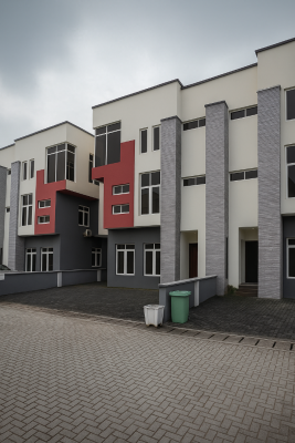 4 Bedroom Semi-detached Duplex, Osapa, Lekki, Lagos, Semi-detached Duplex for Sale