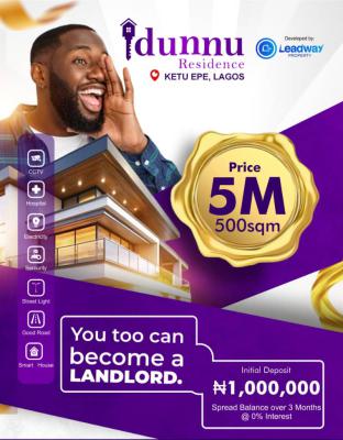 Land in a Fast Developing Environment, Ketu, Epe, Lagos, Mixed-use Land for Sale