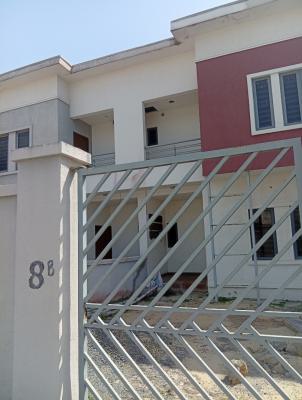 Newly Built 4 Bedrooms Terrace Duplex Self Compound, New Road, Lekki, Lagos, Terraced Duplex for Sale
