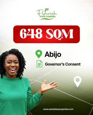 Flourish Gate Garden, Flourish  Gardens Estate, Abijo, Lekki, Lagos, Commercial Land for Sale
