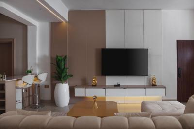 Beautifully Furnished and Serviced 3 Bedroom Apartment, Wuye, Abuja, Flat / Apartment for Rent