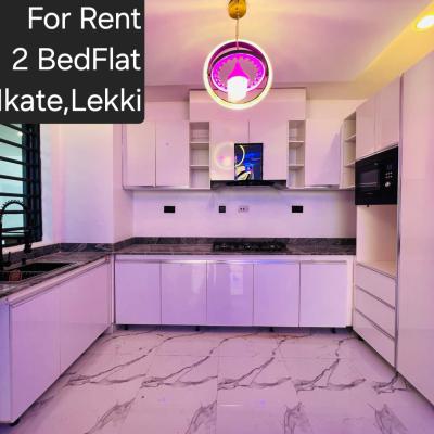 New 2 Bedroom Flat, Ikate Elegushi, Lekki, Lagos, Flat / Apartment for Rent