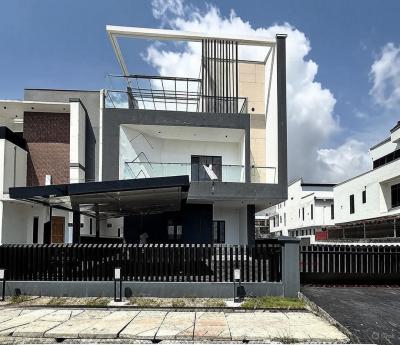 Well Built 5 Bedroom Detached Duplex with Cinema and Pool, Lekky County, Lekki, Lagos, Detached Duplex for Sale