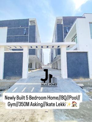 Brand New 5 Bedroom Terraced Duplex Home with a Bq, Ikate, Lekki, Lagos, House for Sale
