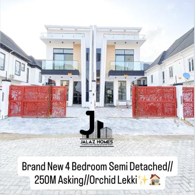 Brand New 4 Semi Bedroom Detached Home, Lekki, Lagos, House for Sale