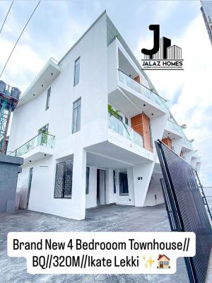 Brand New 4 Bedroom Terraced Duplex Home, Ikate, Lekki, Lagos, House for Sale