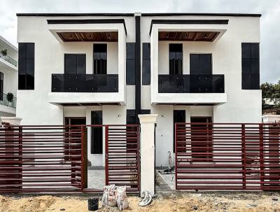 4 Bedroom Semidetached Duplex with Bq, Chevron, Lekki, Lagos, Semi-detached Duplex for Sale