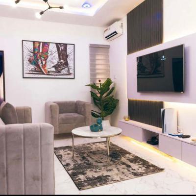Luxury 3 Bedroom Apartment with, Ps4, Netflix, Table Tennis, Guzape Asokoro Abuja, Guzape District, Abuja, Flat / Apartment Short Let