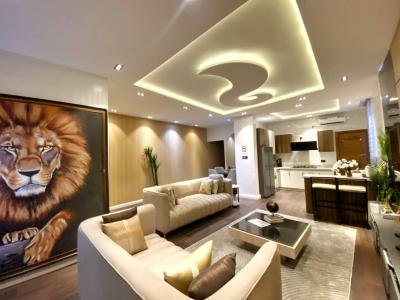 Luxury 3bedroom Apartment with Fitted Kitchen at Lekki Phase 1, Off Admiralty Road Lekki Phase 1, Lekki Phase 1, Lekki, Lagos, House Short Let