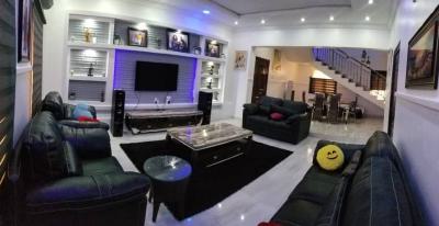 Supper Distress Property a Massive 5bed Detached Duplex with Bq, Ocean Palm Estate Before Shoprite Sangotedo ,ajah,lagos,nigeria, Sangotedo, Ajah, Lagos, Detached Duplex for Sale