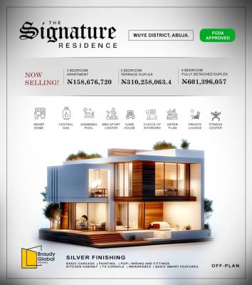 Own a 3 Bed Home That Guarantees Style, Space, and Serenity, Wuye, Abuja, Block of Flats for Sale