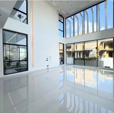 Aesthetically Built 5 Bedroom Detached Waterfront Mansion, Osapa Inside a Gated Estate, Osapa, Lekki, Lagos, Detached Duplex for Sale