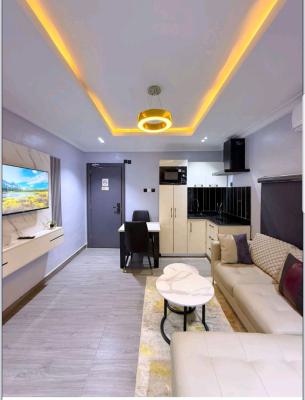 1 Bedroom Appartment, Opebi Ikeja Lagos, Opebi, Ikeja, Lagos, Mini Flat (room and Parlour) Short Let