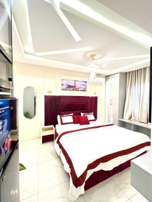 Luxury Studio Apartment with Swimming Pool, Free Wifi, Life Camp, Stella Maris Road, Life Camp, Abuja, Self Contain (single Rooms) Short Let