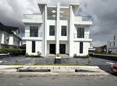 Contemporary 5 Bedroom Semi Detached Duplex with Pool, Ikate, Lekki, Lagos, Semi-detached Duplex for Sale
