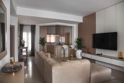 Fully Serviced and Furnished Two Bedroom Apartment, Wuye, Wuye, Abuja, Flat / Apartment for Rent