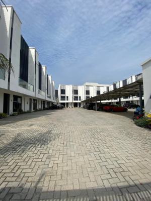 Serviced 4 Bedroom Terrace + Bq , with Swimming Pool, Gym , Ample Park, Salem, Ikate, Lekki, Lagos, Terraced Duplex for Rent