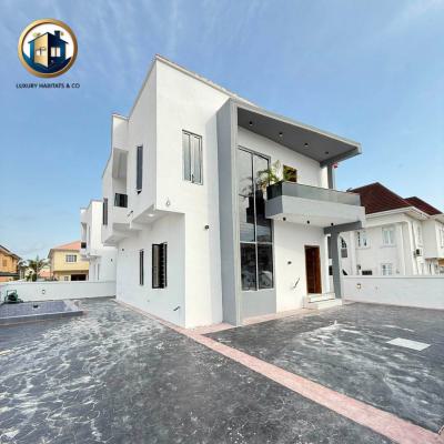 4 Bedroom Detached Duplex with a Pool in a Secured & Serviced Estate, Sangotedo, Ajah, Lagos, Detached Duplex for Sale