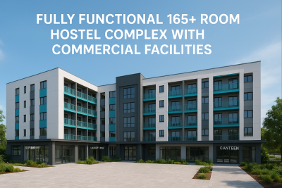 Fully Functional 165+ Room Hostel Complex with Commercial Facilities, Sabo, Yaba, Lagos, Hostel for Sale