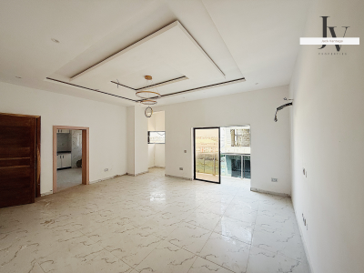 Elegant 3-bedroom Luxury Apartment -- 4th Floor Water-view Home, Lekki Phase 1, Lekki, Lagos, Flat / Apartment for Rent