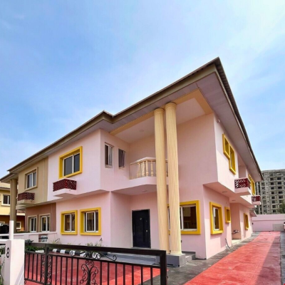 4-bedroom Semi-detached Duplex with Study & Bq, Victoria Island (vi), Lagos, Semi-detached Duplex for Rent