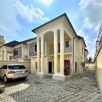 Spacious 3-bedroom House with Bq, Lekki, Lagos, Detached Duplex for Rent