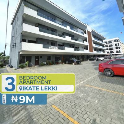 Exquisite 3 Bedroom Apartment, Ikate, Lekki, Lagos, Flat / Apartment for Rent