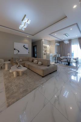 Brand New Smart Luxury  3 Bedroom Maisonette Apartment with Water-, Parkview, Ikoyi, Lagos, Flat / Apartment Short Let