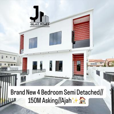 Brand New 4 Bedroom Semi Detached Home, Ajah, Lagos, House for Sale