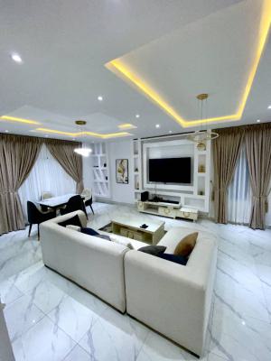 Furnished 4 Bedroom Self Compound Apartment, Orchid Road, Lekki, Lagos, Flat / Apartment for Rent