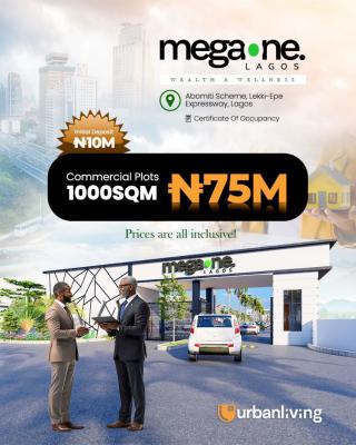 Land with C of O, Lekki Epe Expressway, Ibeju Lekki, Lagos, Commercial Land for Sale