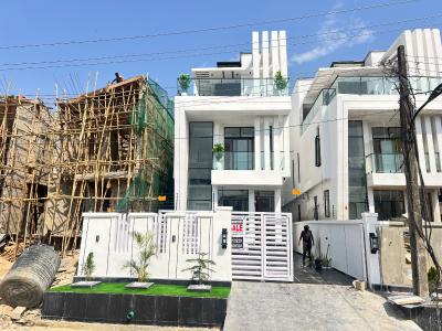 Contemporary 5 Bedroom Detached Duplex in an Estate, Chevron Tollgate, Lekki, Lagos, Detached Duplex for Sale