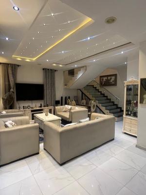 Dm for Video! Neatly Used Fully Detached Duplex with a Bq, Lekki Palm City, Ajah, Lagos, Detached Duplex for Sale