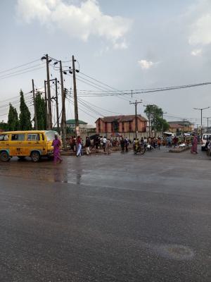2 Acres of Commercial Dry Land Fenced with Gate, Meiran Bus Stop, Abule Egba, Agege, Lagos, Commercial Land for Sale