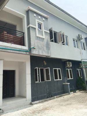 a Lovely 4bedrooms Terrace Duplex, in a Well Interlocking Secured, Avera Estate After Lagos Business School Lbs, Ajah, Lagos, Terraced Duplex for Rent